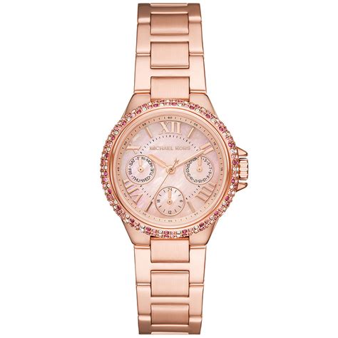 michael kors horloges roze dames maat 42 mm|horloge michael kors dames.